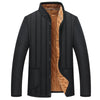 Brabora Winter Men’s Jacket Warm Polyester Puffer Coat with Lining & Filler