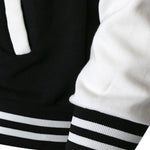 Brabora Men’s Baseball Jacket Loose Fit Cotton Casual Varsity Style